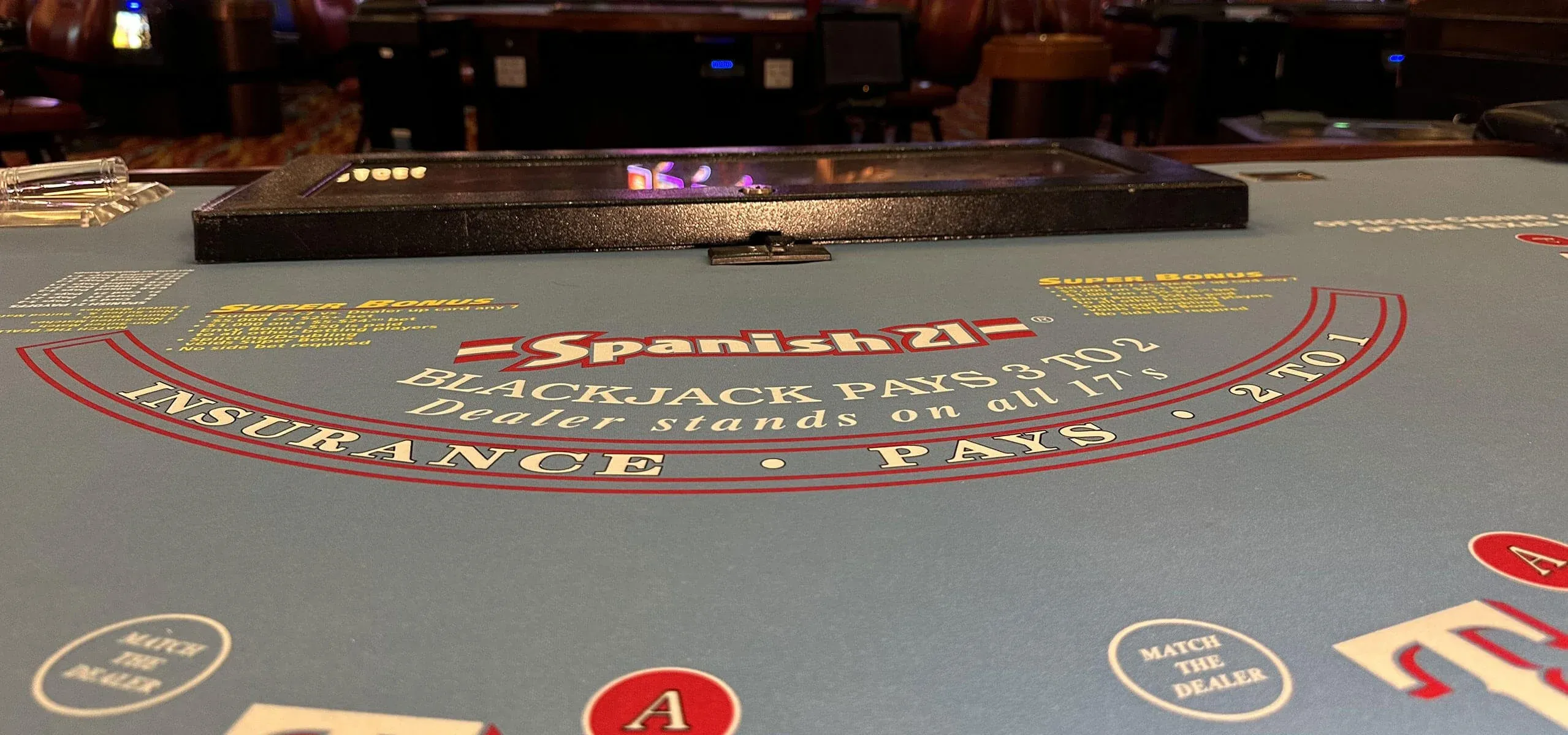 Futuristic live casino visual
